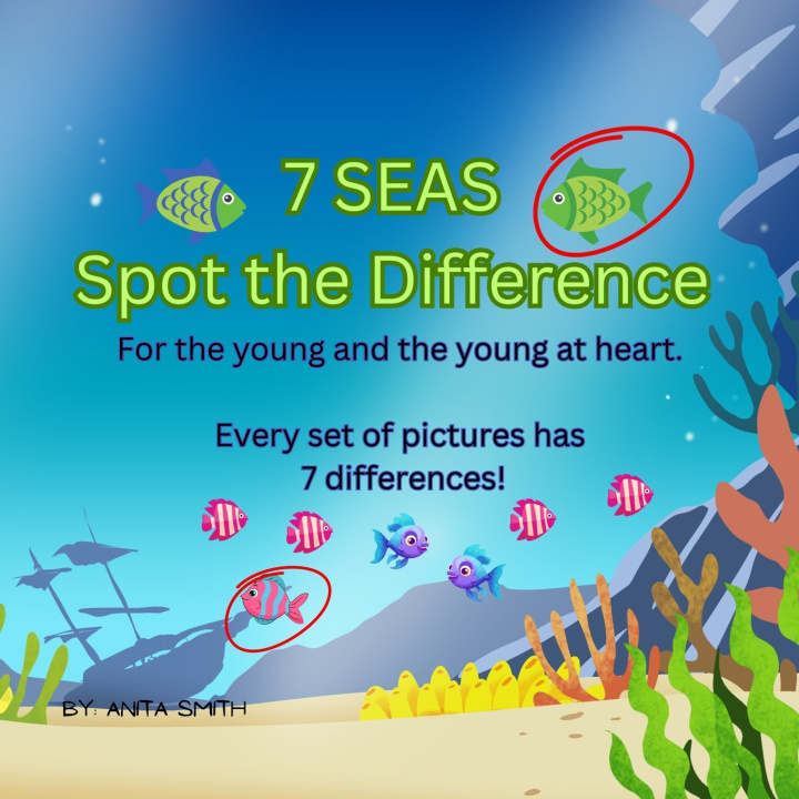 Knjiga 7 Seas Spot The Difference Anita Smith
