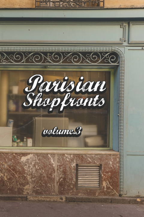 Knjiga Parisian Storefronts Eric Bery