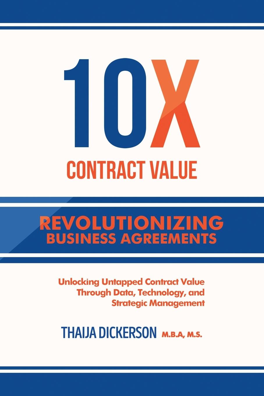 Knjiga 10X Contract Value Thaija Dickerson