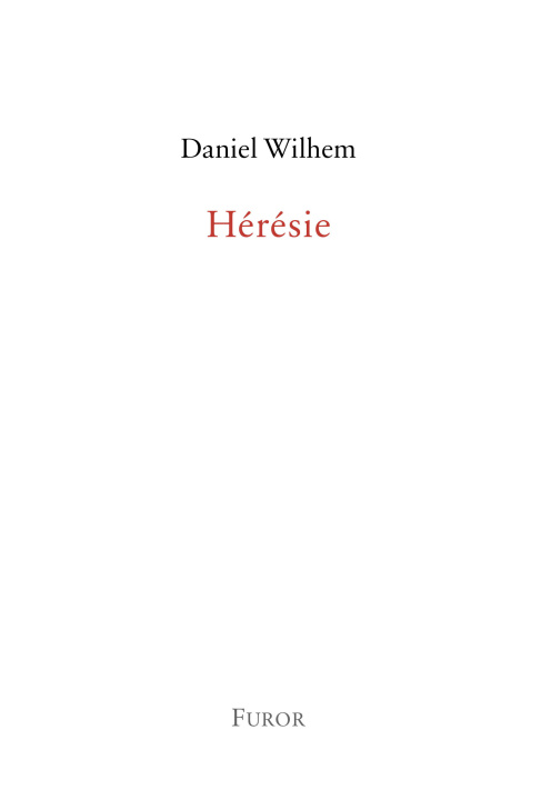 Boek Hérésie Wilhem