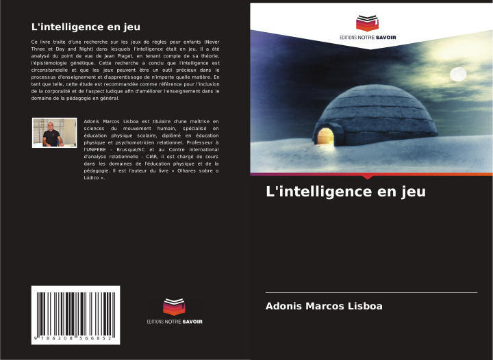 Knjiga L'intelligence en jeu Adonis Marcos Lisboa