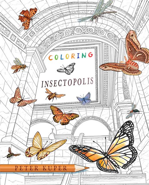 Carte COLORING INSECTOPOLIS KUPER PETER