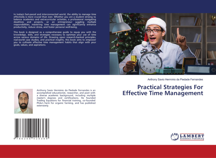 Libro Practical Strategies For Effective Time Management Anthony Savio Herminio da Piedade Fernandes