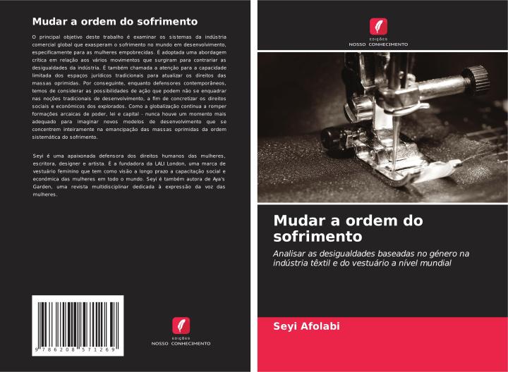 Knjiga Mudar a ordem do sofrimento Seyi Afolabi