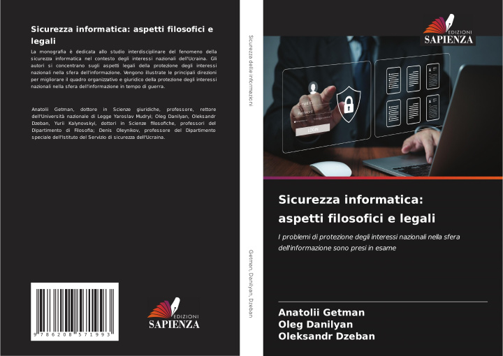 Knjiga Sicurezza informatica: aspetti filosofici e legali Anatolii Getman