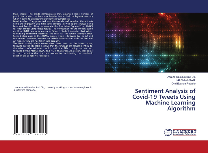 Knjiga Sentiment Analysis of Covid-19 Tweets Using Machine Learning Algorithm Ahmed Rasidun Bari Dip