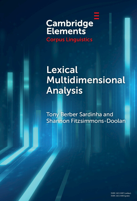 Kniha Lexical Multidimensional Analysis Tony Berber Sardinha