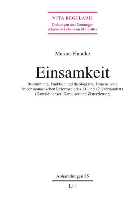Knjiga Einsamkeit Marcus Handke