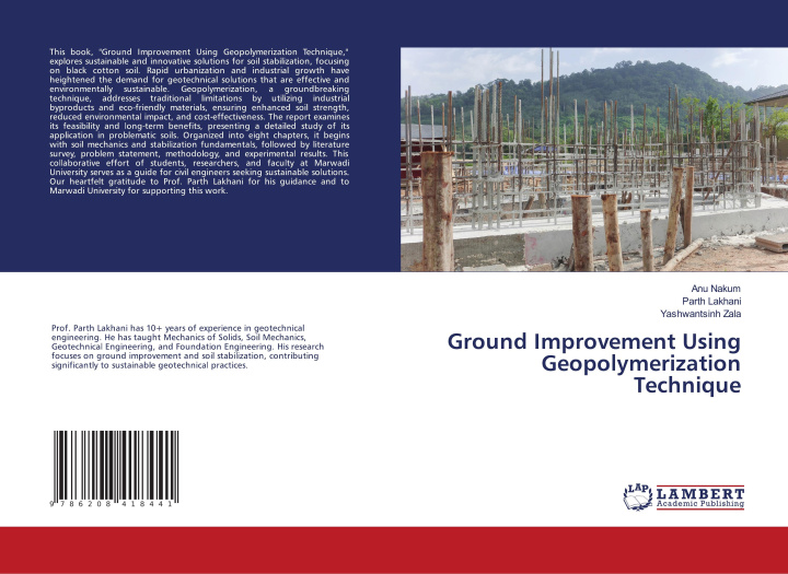 Knjiga Ground Improvement Using Geopolymerization Technique Parth Lakhani