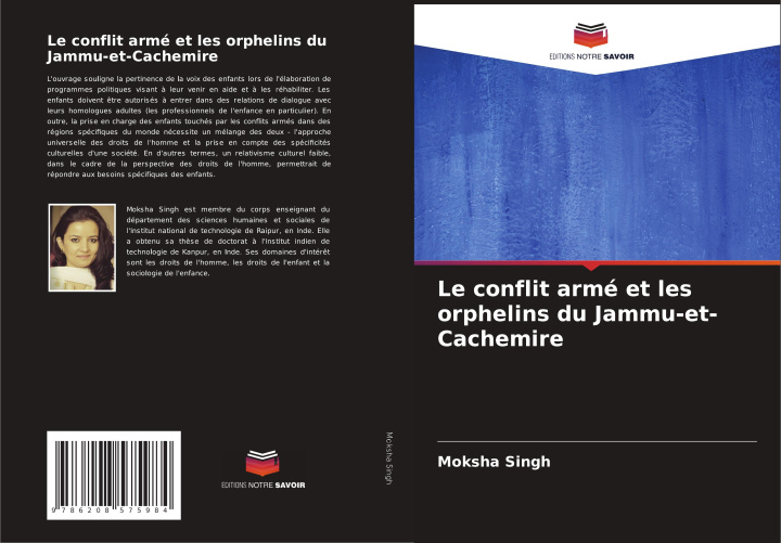 Knjiga Le conflit armé et les orphelins du Jammu-et-Cachemire Moksha Singh