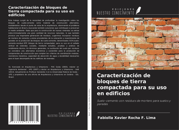 Knjiga Caracterización de bloques de tierra compactada para su uso en edificios 