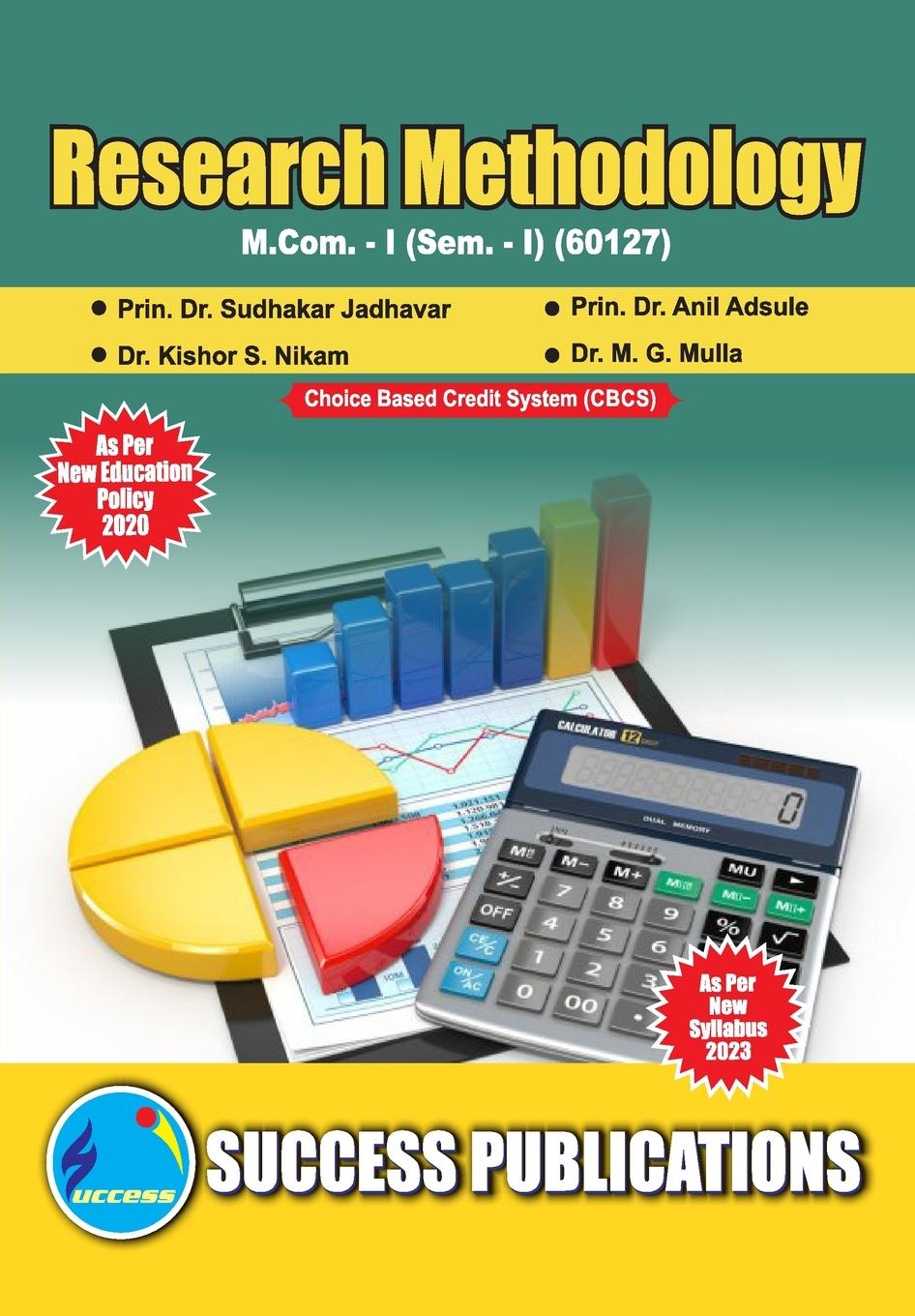 Knjiga Research Methodology,First Year ,M.Com,Sem-I-English Prin. Dr... Prin. Dr. Sudhakar Jadhavar