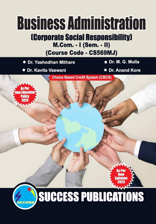 Knjiga Corproate Social Responsibility,First Year ,M.Com,Sem-II-English Dr. M. G. Mull... Dr. Yashodhan Mithare
