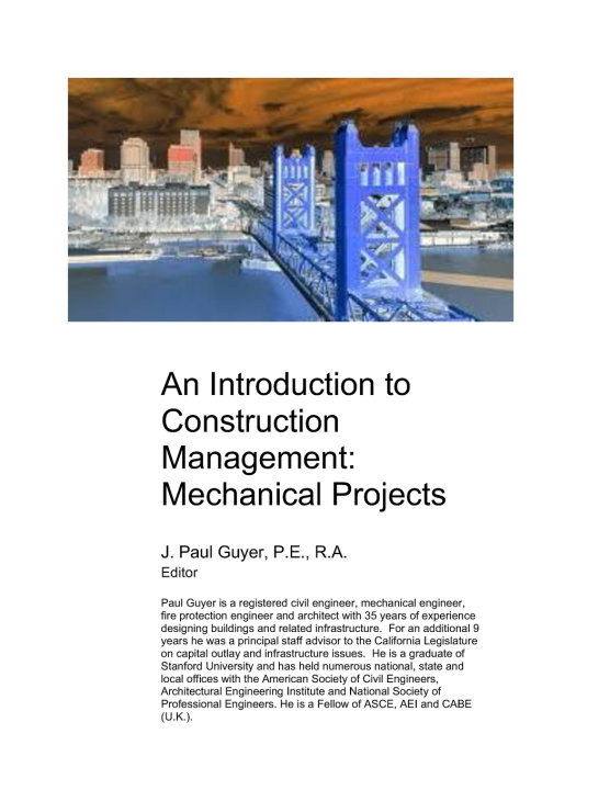 Knjiga An Introduction to Construction Management J. Paul Guyer