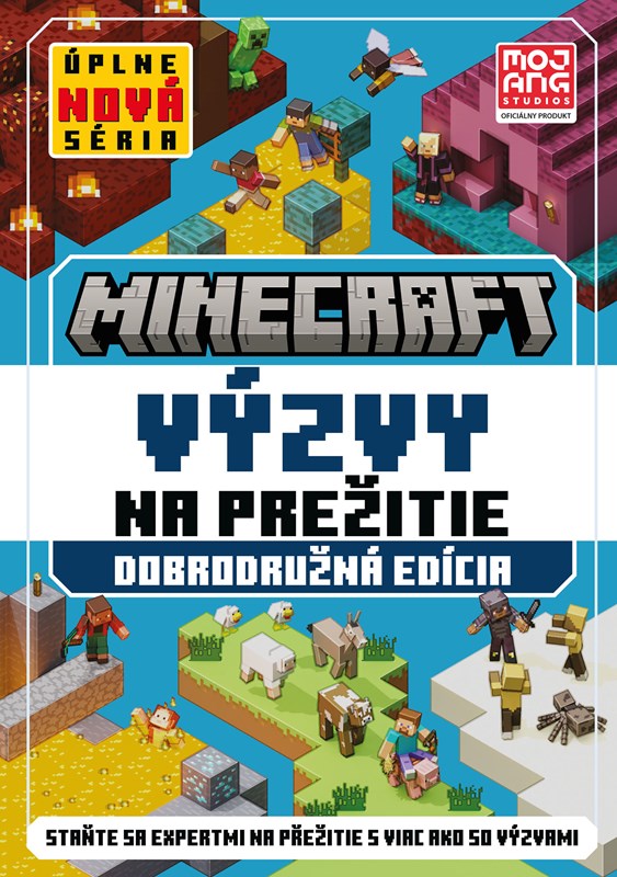 Book Minecraft - Výzvy na prežitie 