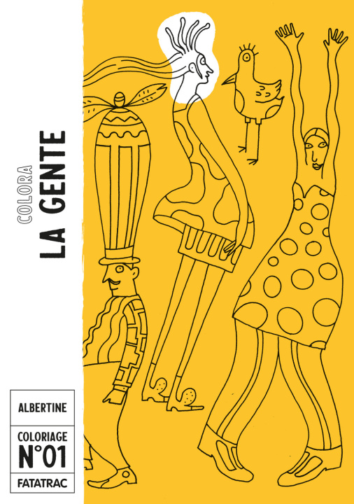 Książka Colora la gente Albertine