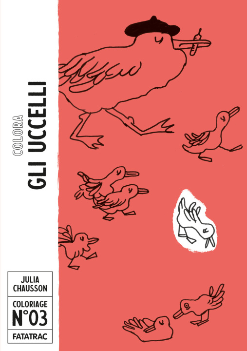 Libro Colora gli uccelli Julia Chausson