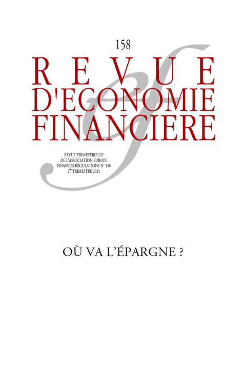 Buch Où va l'épargne ? Bollon