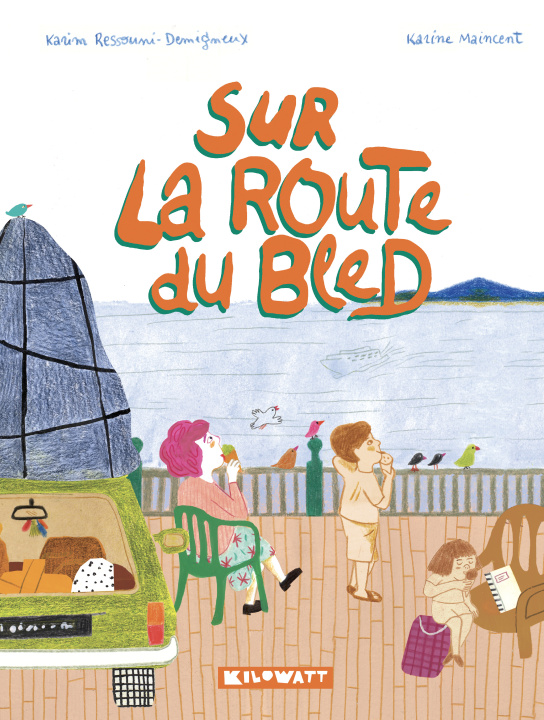 Buch SUR LA ROUTE DU BLED Karim Ressouni-Demigneux