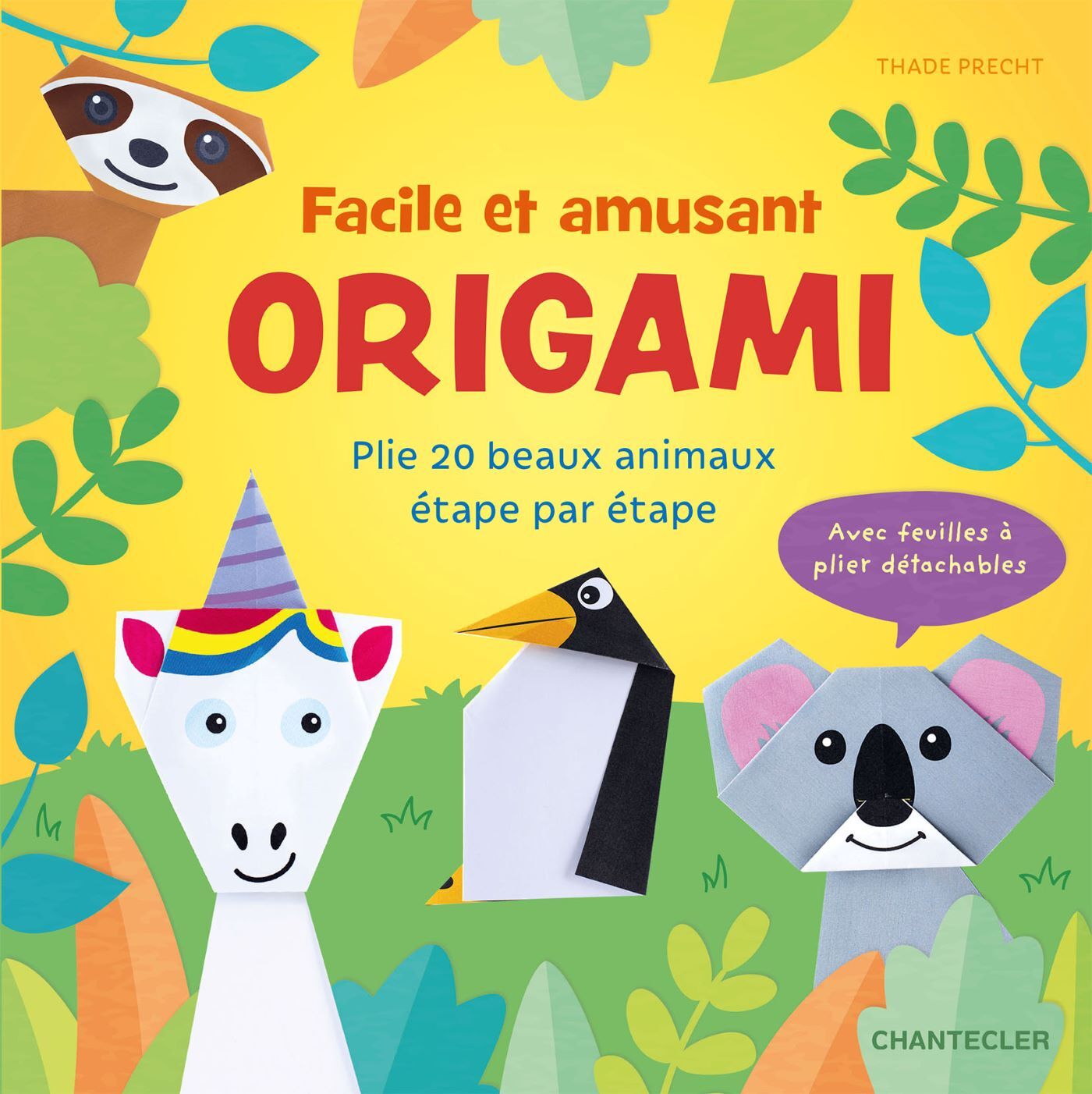 Knjiga Origami - Plier des animaux 