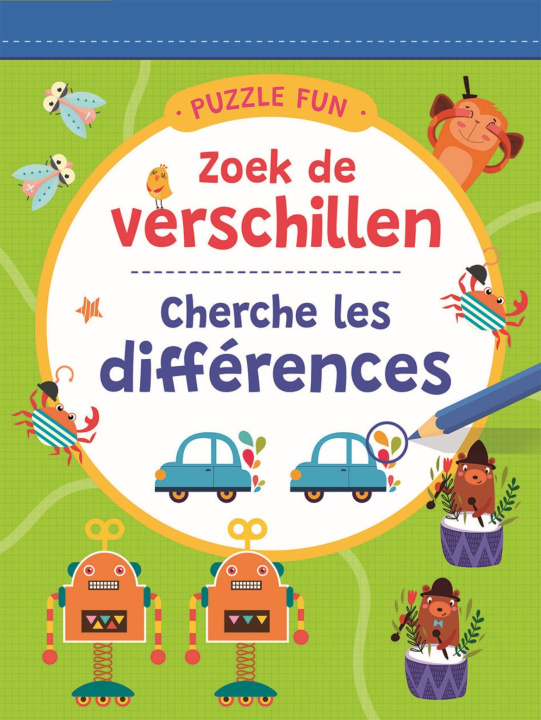 Knjiga Cherche les différences (bloc jeux) 