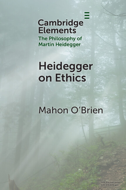 Knjiga Heidegger on Ethics Mahon O'Brien