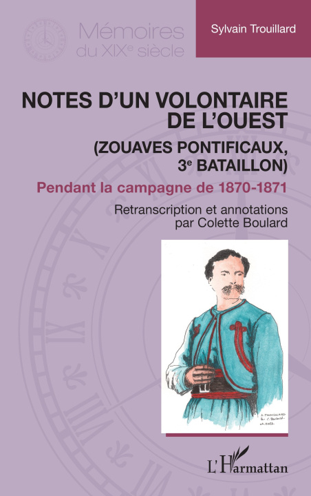 Knjiga Notes d’un Volontaire de l’Ouest Colette Boulard