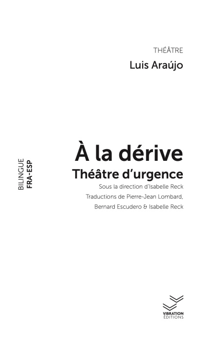 Book A la dérive ARAÚJO