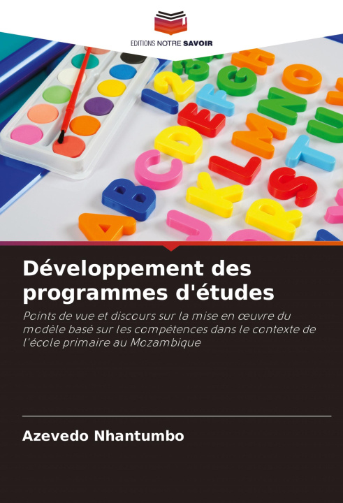 Knjiga Développement des programmes d'études Azevedo Nhantumbo
