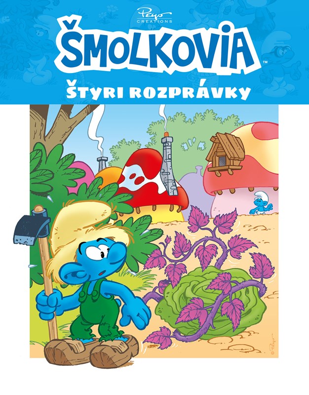 Kniha Šmolkovia - Štyri rozprávky 