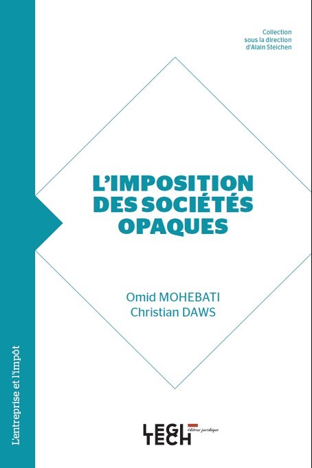 Knjiga L'imposition des sociétés opaques Daws