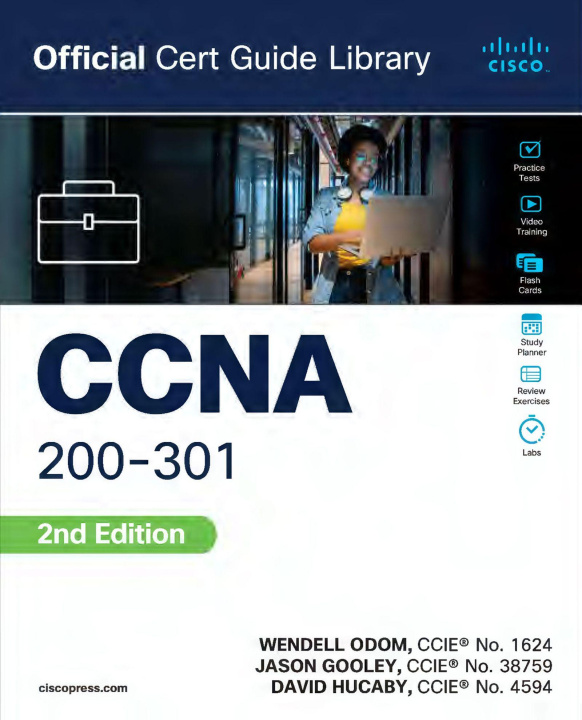 E-book CCNA 200-301 Official Cert Guide Library Wendell Odom