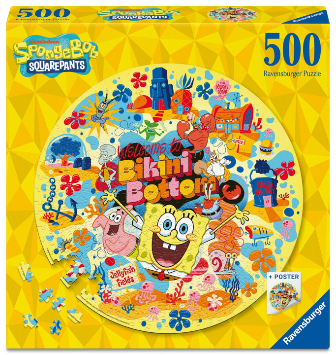 Spiel/Spielzeug Adult puzzle 500 Teile - Spongebob 