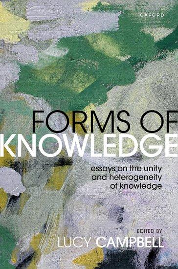 Book Forms of Knowledge Campbell