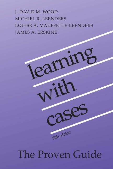 Knjiga Learning with Cases Michiel R Leenders