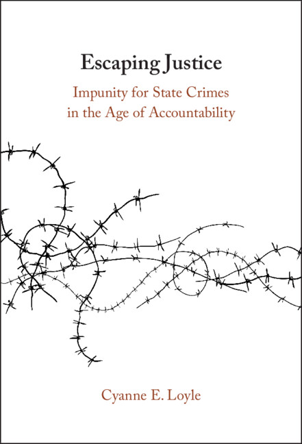 Knjiga Escaping Justice Cyanne E. Loyle