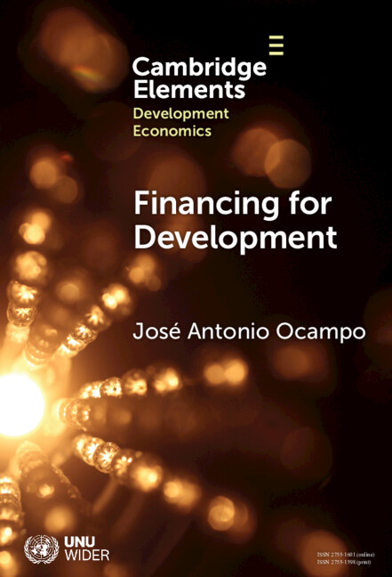 Knjiga Financing for Development José Antonio Ocampo