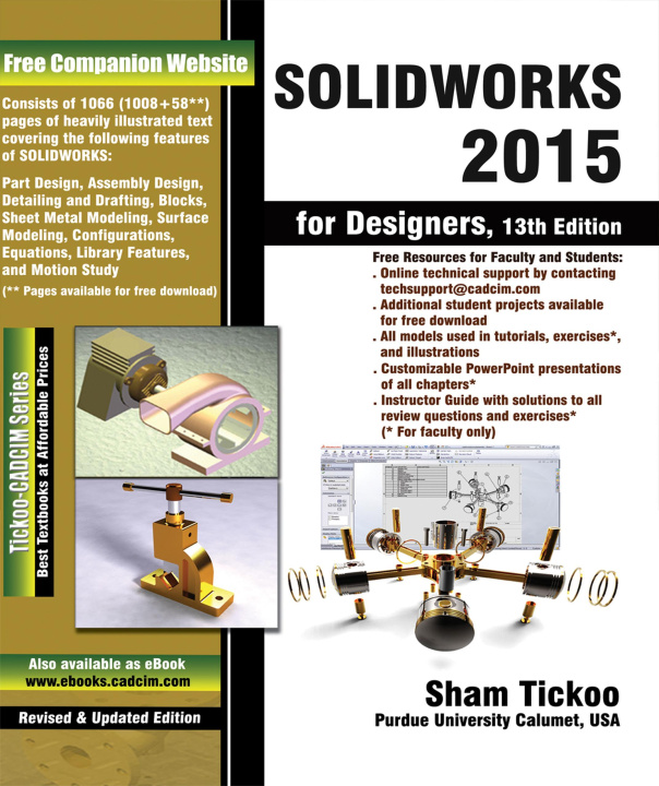 E-knjiga SOLIDWORKS 2015 for Designers Sham Tickoo