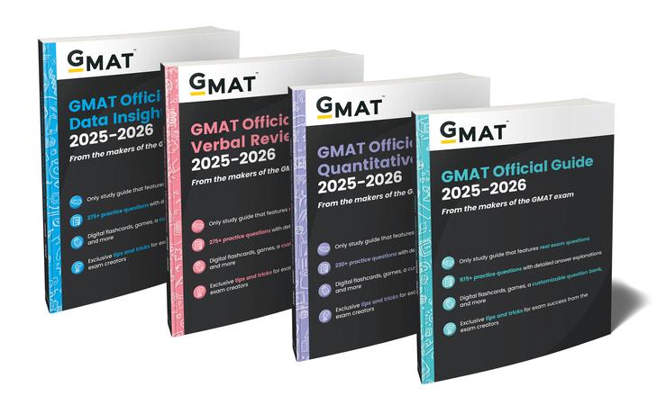 Książka GMAT Official Guide 2025 - 2026 Bundle GMAC (Graduate Management Admission Council)