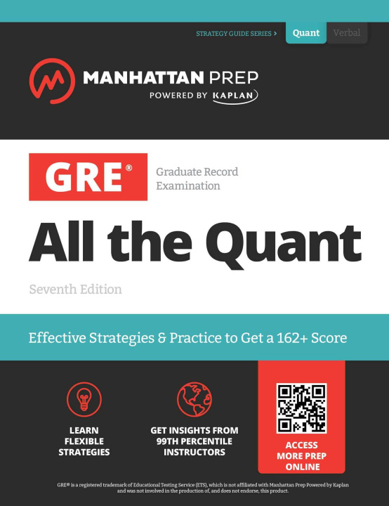 Könyv GRE All the Quant MANHATTAN PREP