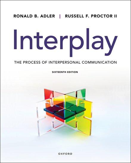 Knjiga Interplay Ronald B. Adler