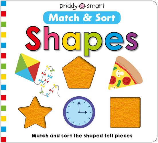 Knjiga MATCH & SORT SHAPES PRIDDY ROGER