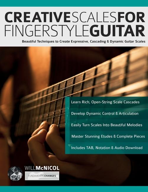 Kniha Creative Scales for Fingerstyle Guitar Joseph Alexander