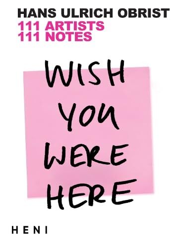 Libro Wish You Were Here Obrist