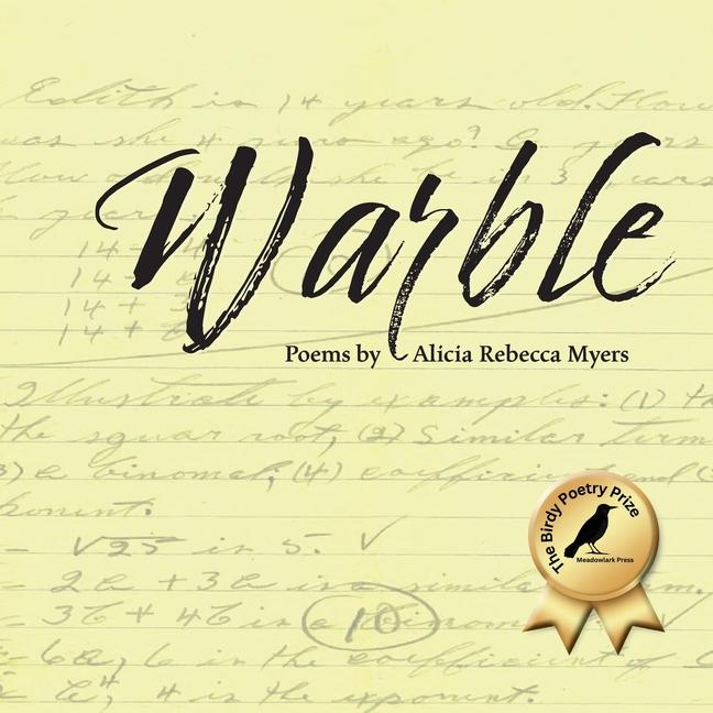 Knjiga Warble Alicia Rebecca Myers
