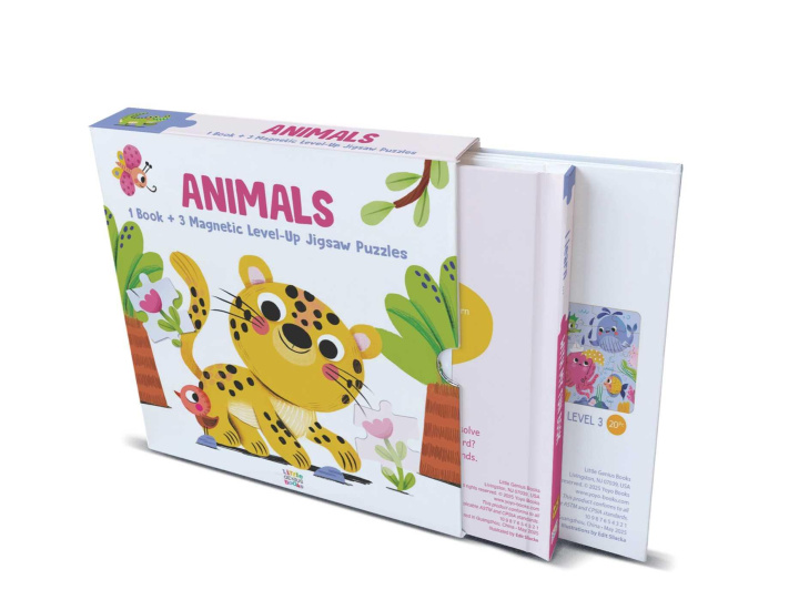 Knjiga Magnetic Level-Up - Animals Little Genius Books