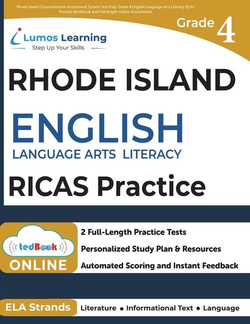 Knjiga Rhode Island Comprehensive Assessment System Test Prep 