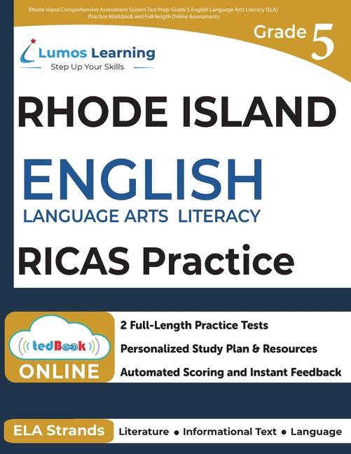 Knjiga Rhode Island Comprehensive Assessment System Test Prep Lumos Learning