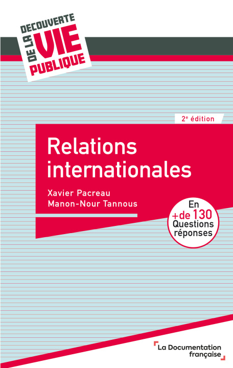 Buch Relations internationales Pacreau