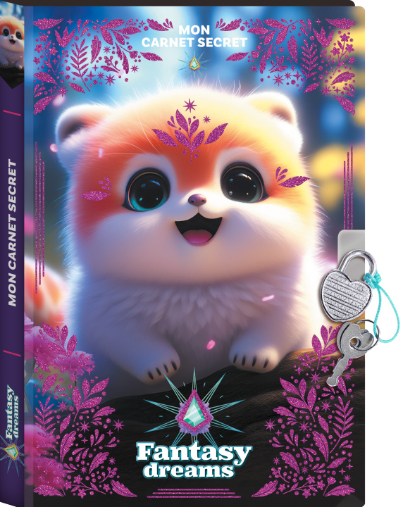 Knjiga Mon carnet secret - Chiot câlin - Fantasy Dreams 